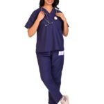 Core Women's Navy Blue Scrubs