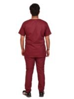 Luxe Men's Wine Scrubs - Image 4