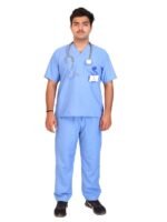Core Men's Light Blue Scrubs