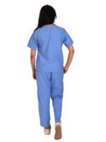 Core Women's Light Blue Scrubs - Image 2